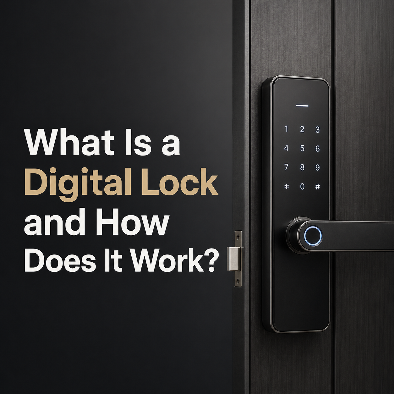 What Is a Digital Lock and How Does It Work?