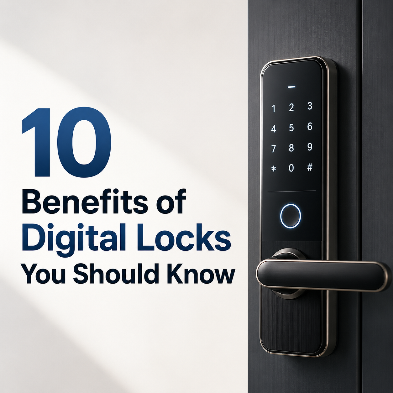 10 Benefits of Digital Locks You Should Know
