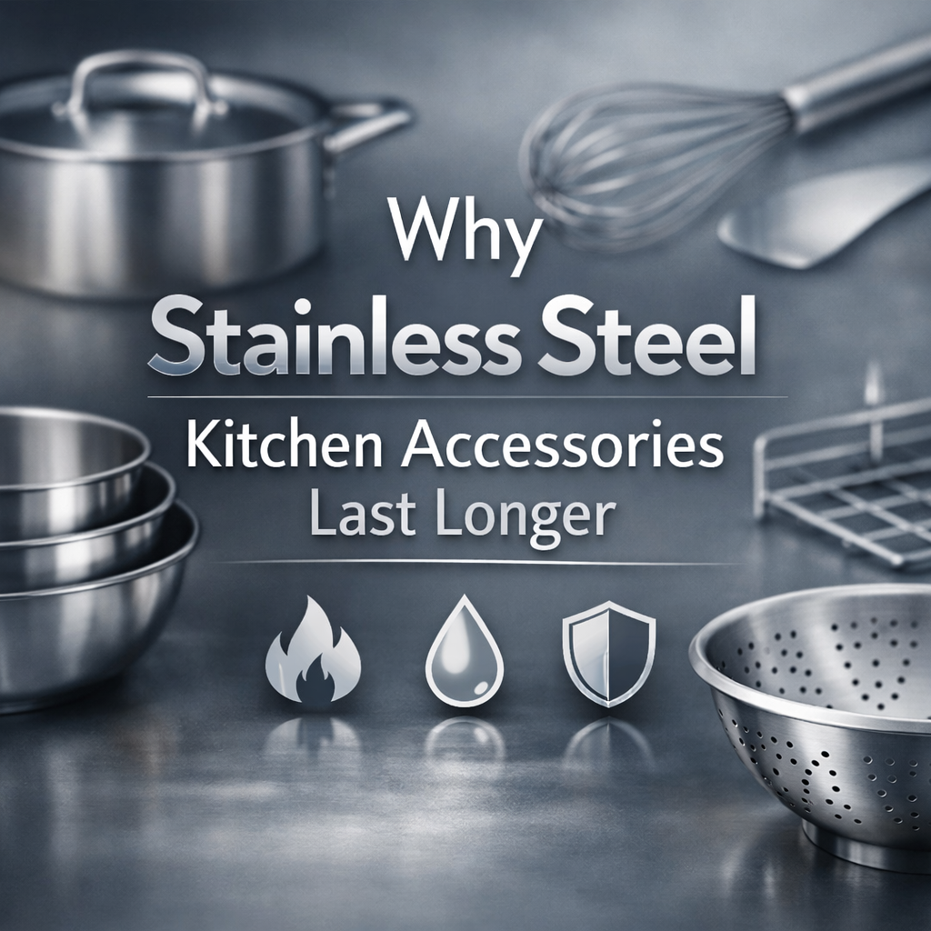 Why Stainless Steel Kitchen Accessories Last Longer