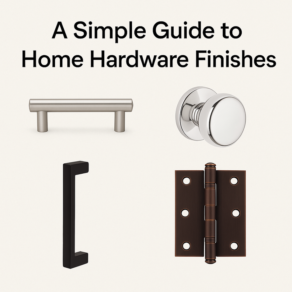 A Simple Guide to Home Hardware Finishes