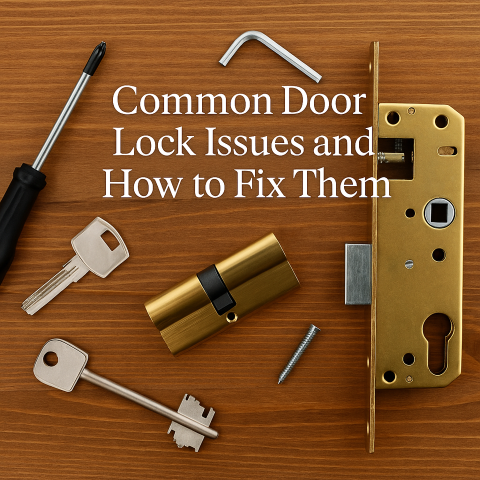 Common Door Lock Issues and How to Fix Them