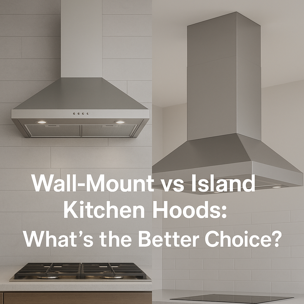 Wall-Mount vs Island Kitchen Hoods: What’s the Better Choice?