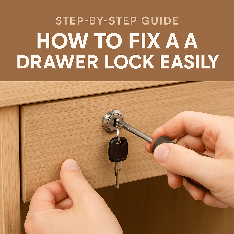 Drawer Lock Bit Rode Step-by-Step Guide: How to Fix a Drawer Lock Easily – BTC Hardware