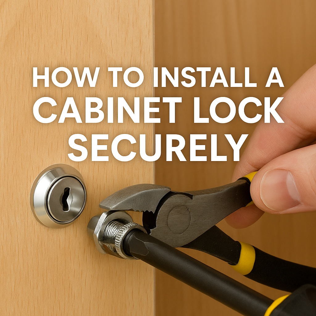 How to Install a Cabinet Lock Securely