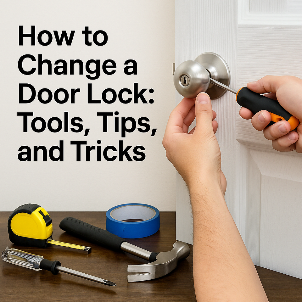 How to Change a Door Lock: Tools, Tips, and Tricks