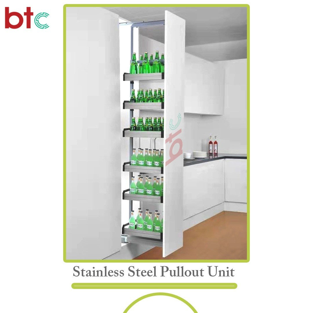 Stainless Steel Pullout Unit 4ft