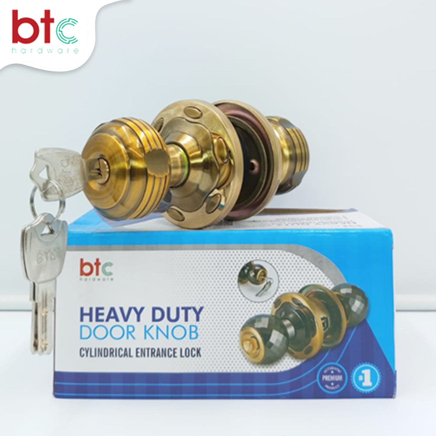 Heavy Duty Door Knob 5798 12