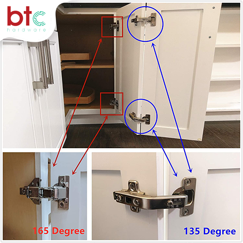 BTC Imported-Clip on Hydraulic 3D Hinges - BTC Hardware