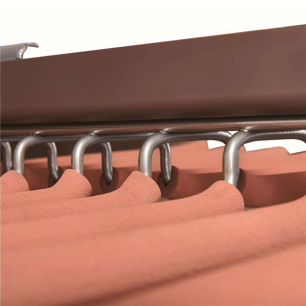 Top mounted Double line trouser rack K005A