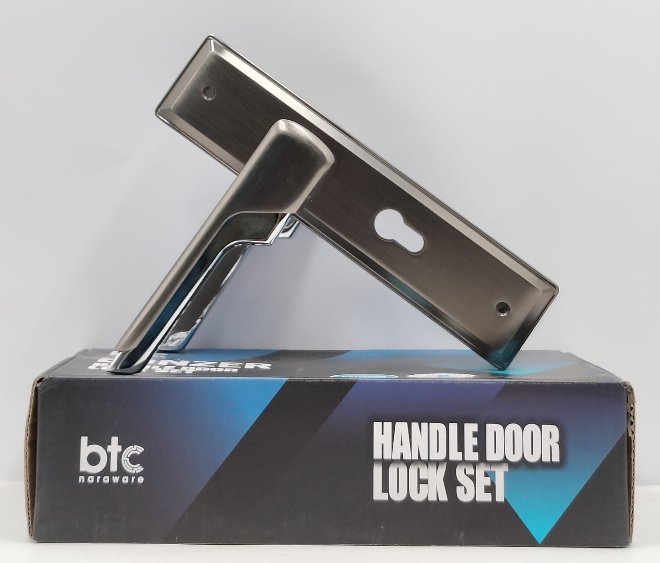 Handle Door Lock M13 gray/cp
