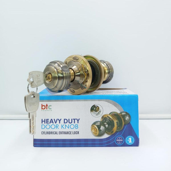 5893 XL AB/GP Heavy Round Lock