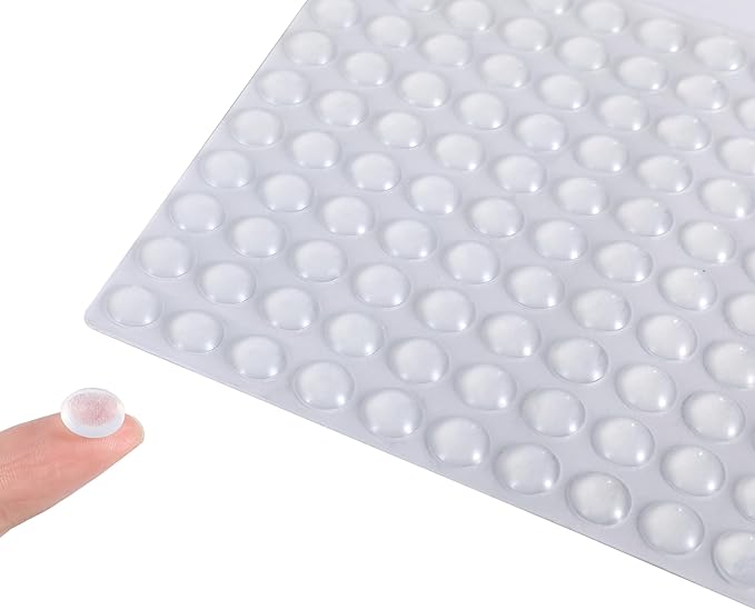 Clear Silicone Adhesive Bumper