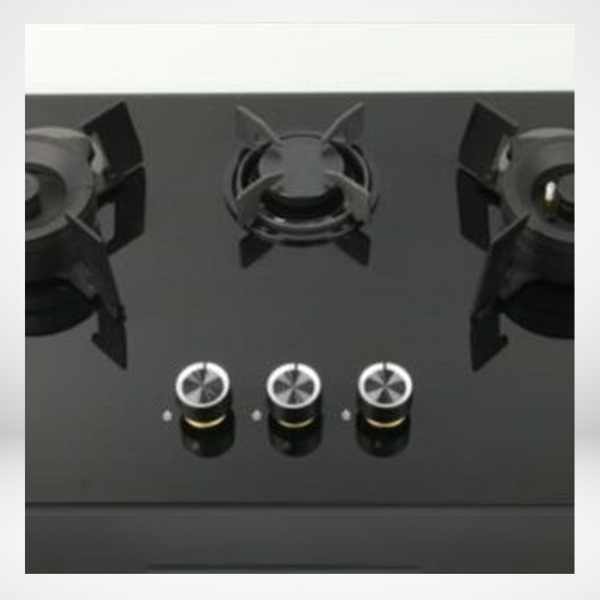 E-SIG HC 76cm 748-CG Folding 3B Black Glass Fiji B - BTC Hardware