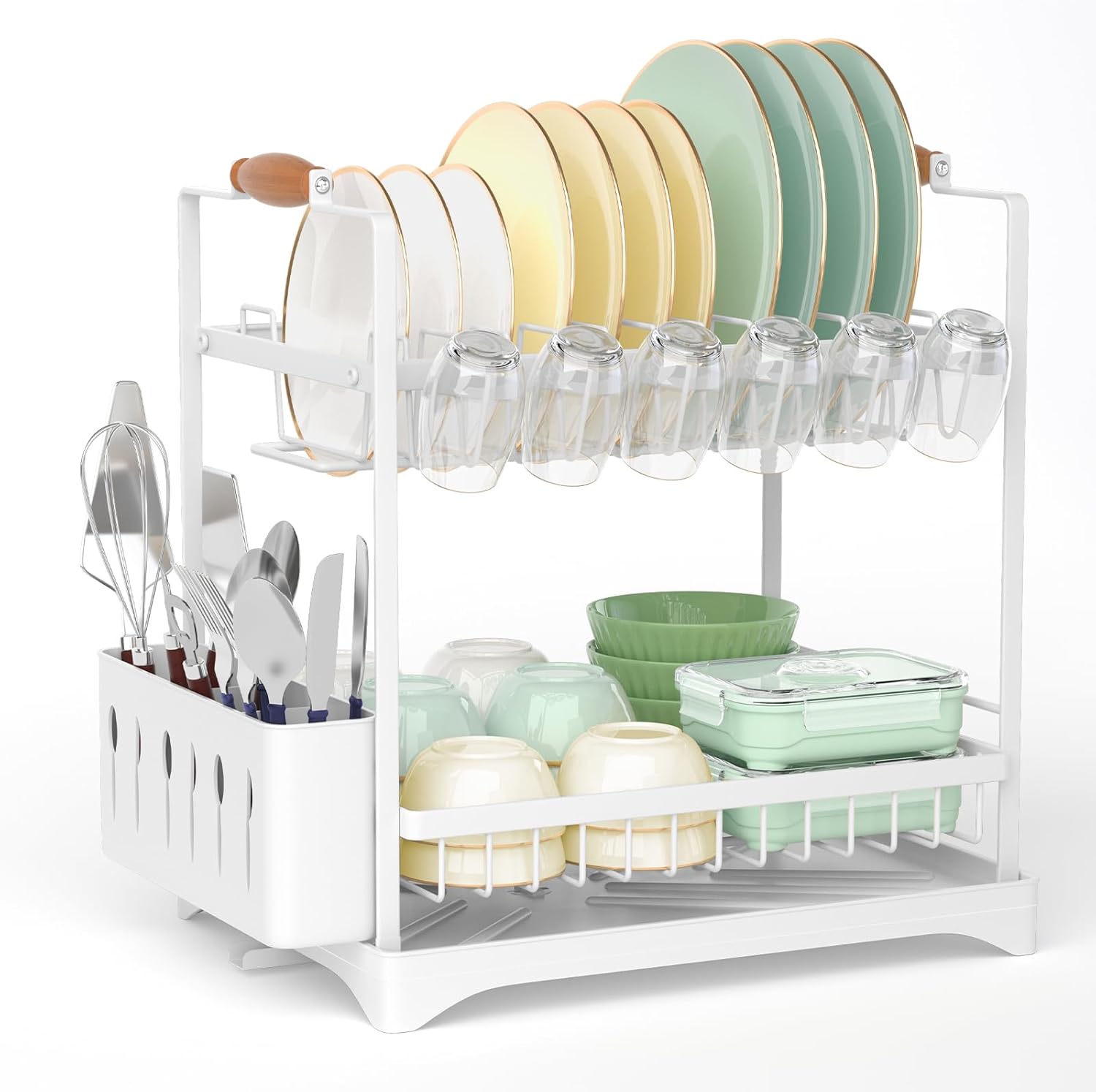 2-Tier Dish Dryer Rack