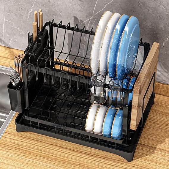 2-Tier Dish Dryer Rack