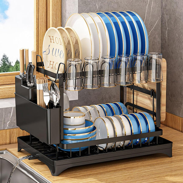 2-Tier Dish Dryer Rack