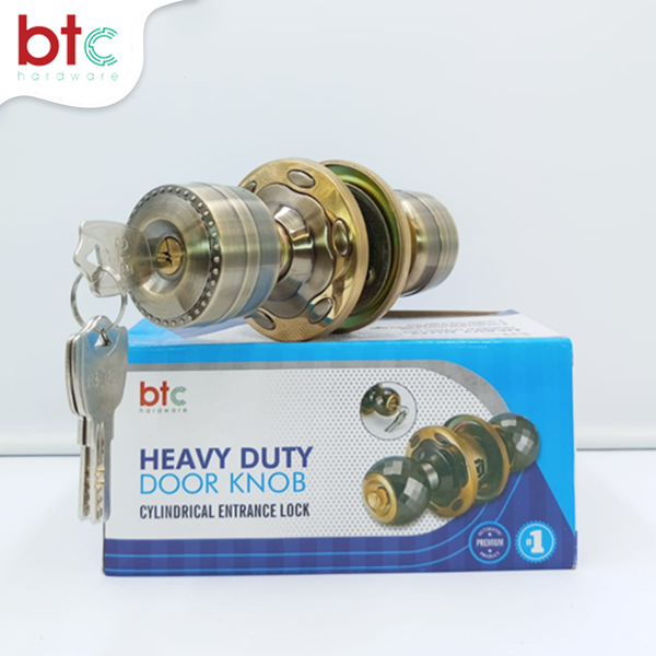 5892 XL AB/GP Heavy Round Lock