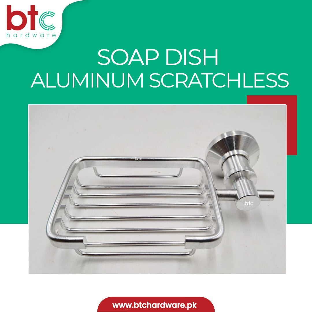 Soap Dish Aluminium Scratchless - BTC Hardware