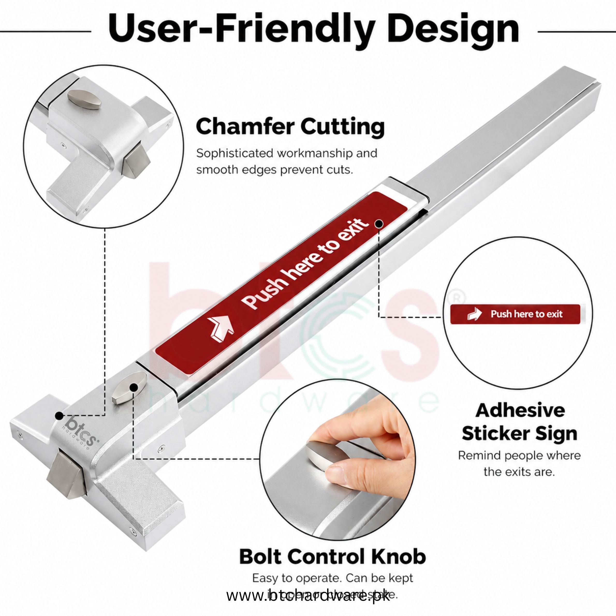 Premium Panic Bar Exit Lock