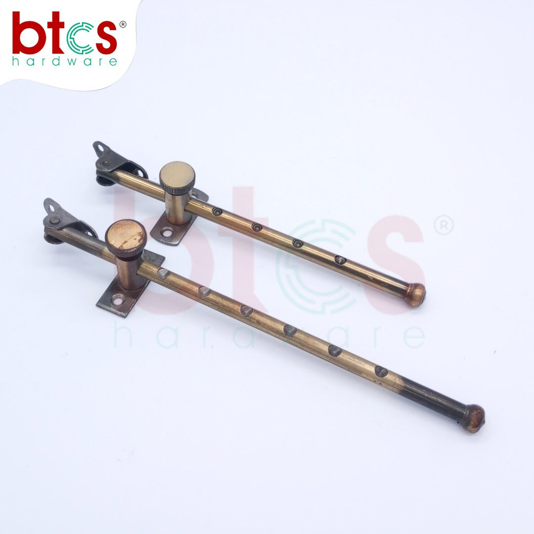 Window Stay Rod Brass Rod Window Stay | Antique Window Stays