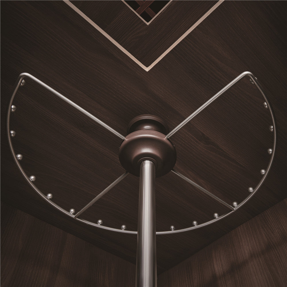 3-Layers rotating clothes hanger corner