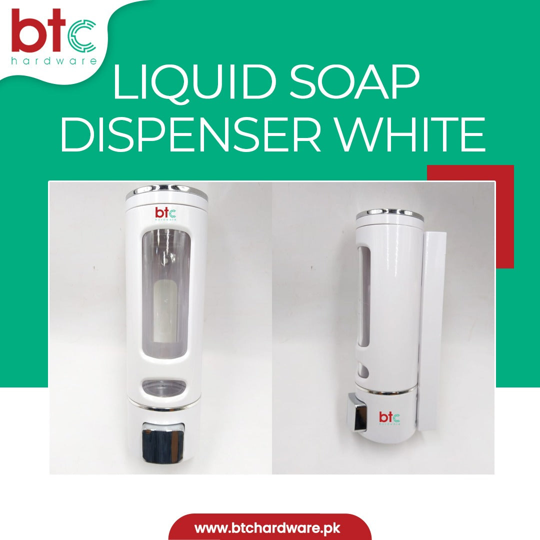 Liquid Soap Dispenser White - BTC Hardware