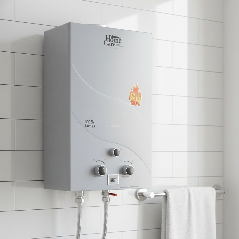 Water Heater 8L Grey