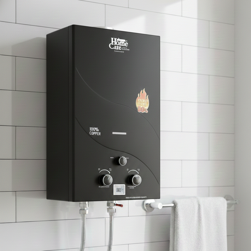 Water Heater 8L Black