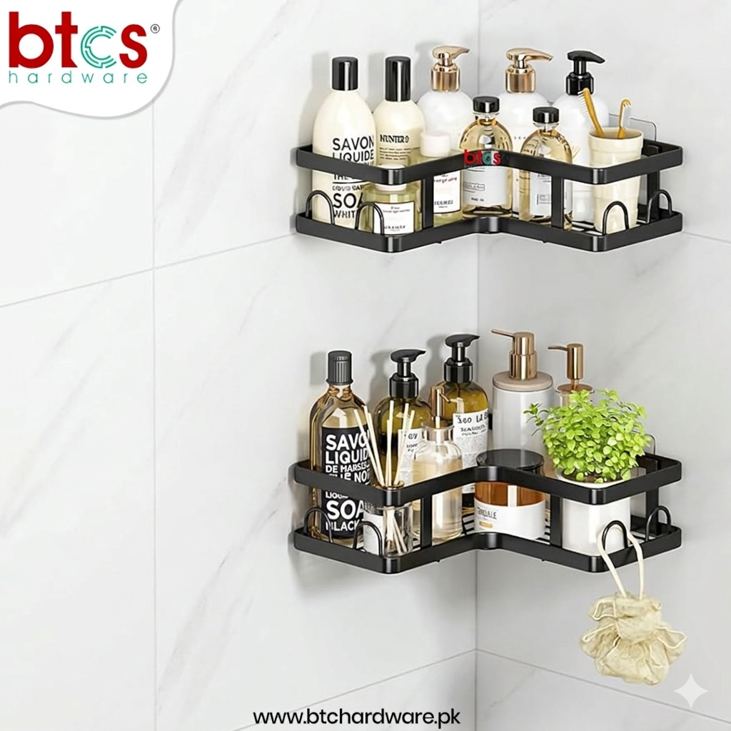 L-Shaped Shower Organizer