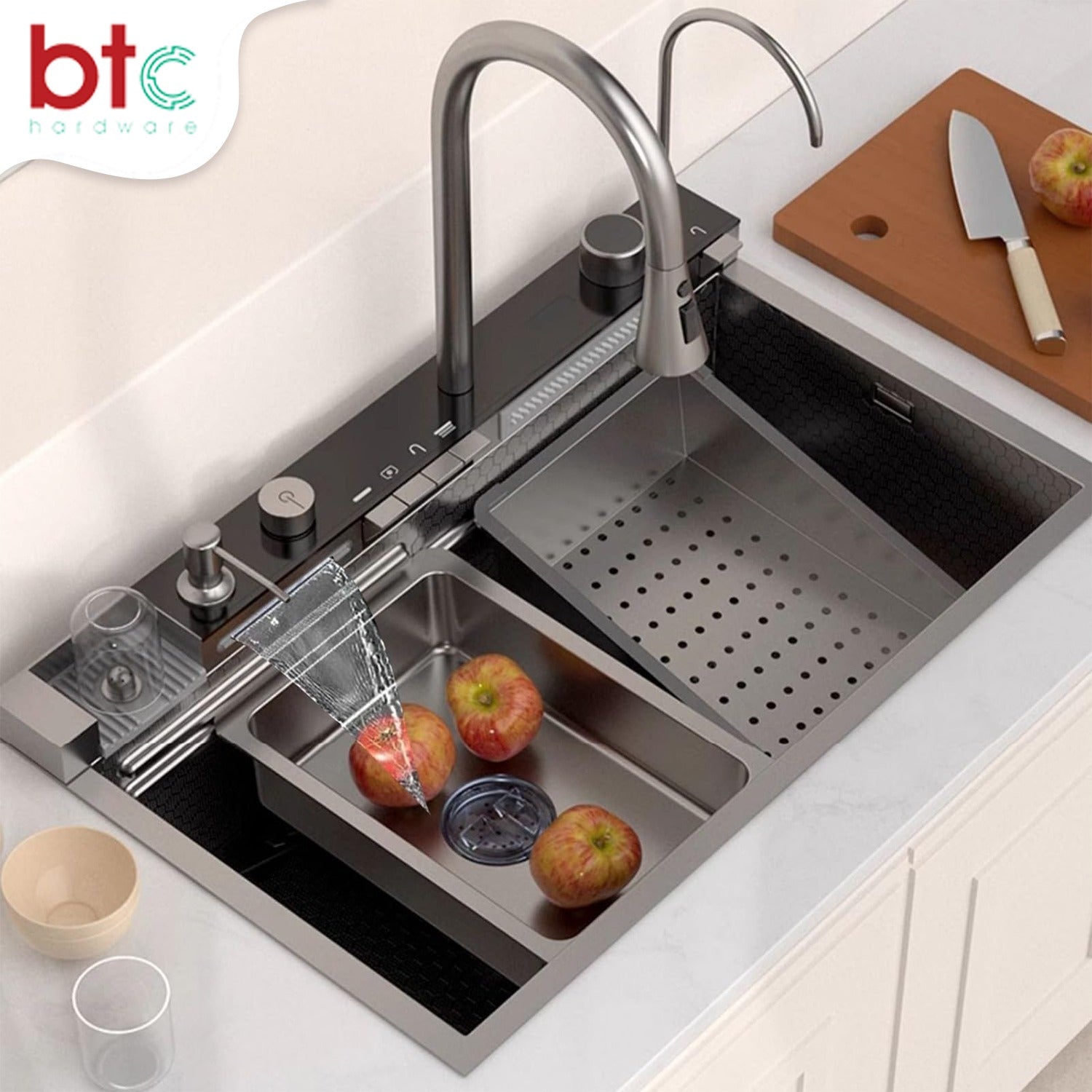 AQT Nano 304 Stainless Steel Kitchen Sink