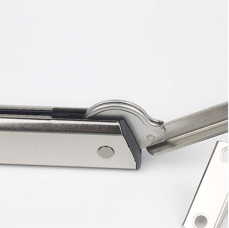 Metal bracket on a white background