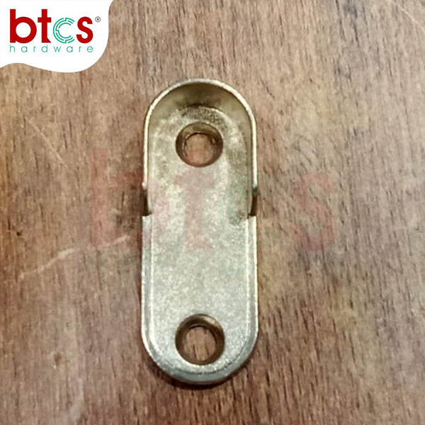 Oval Pipe Bracket Zinc