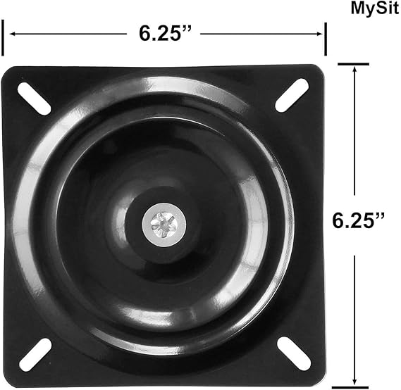 Black square component with circular center 