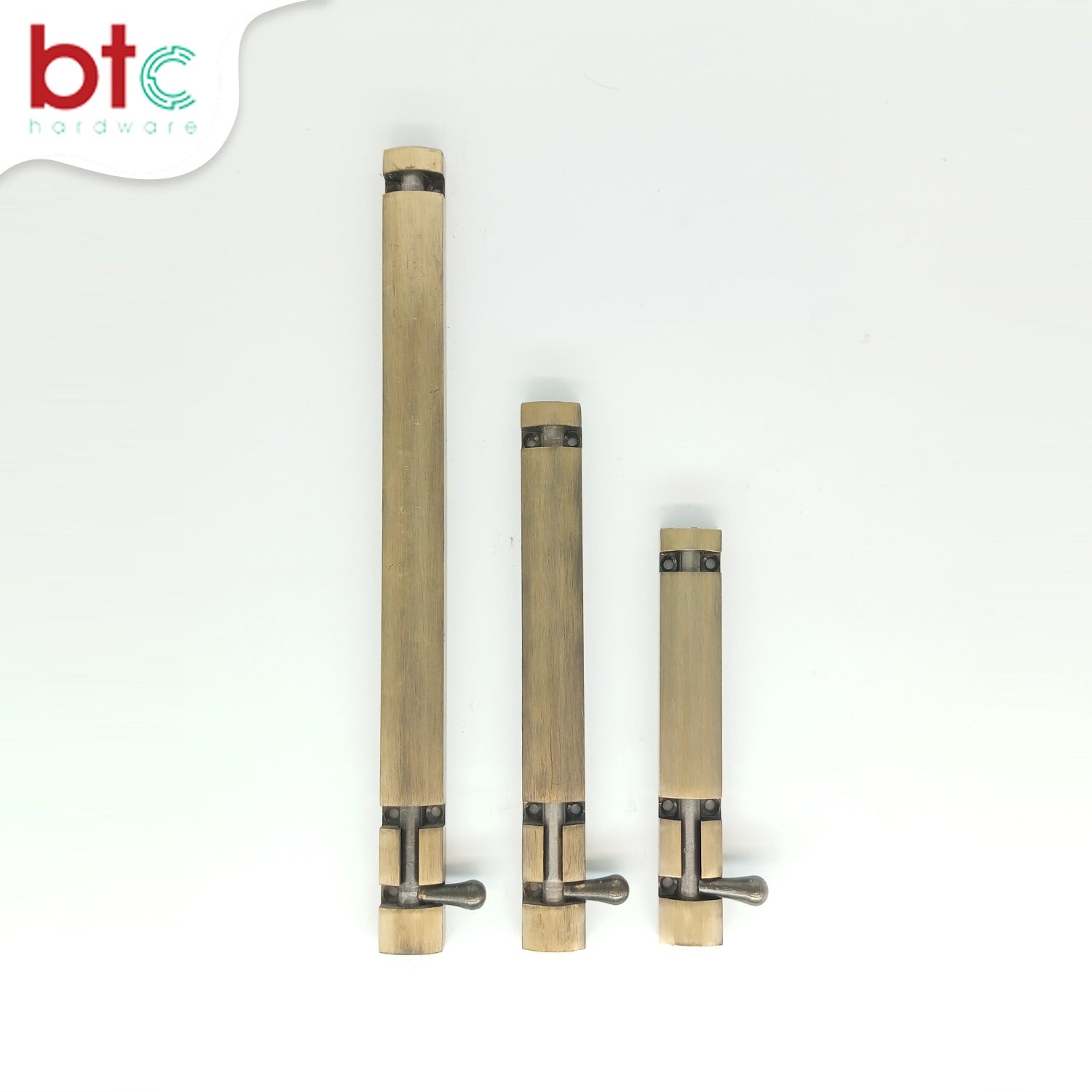 Brass D Shape Tower Bolt 1/2