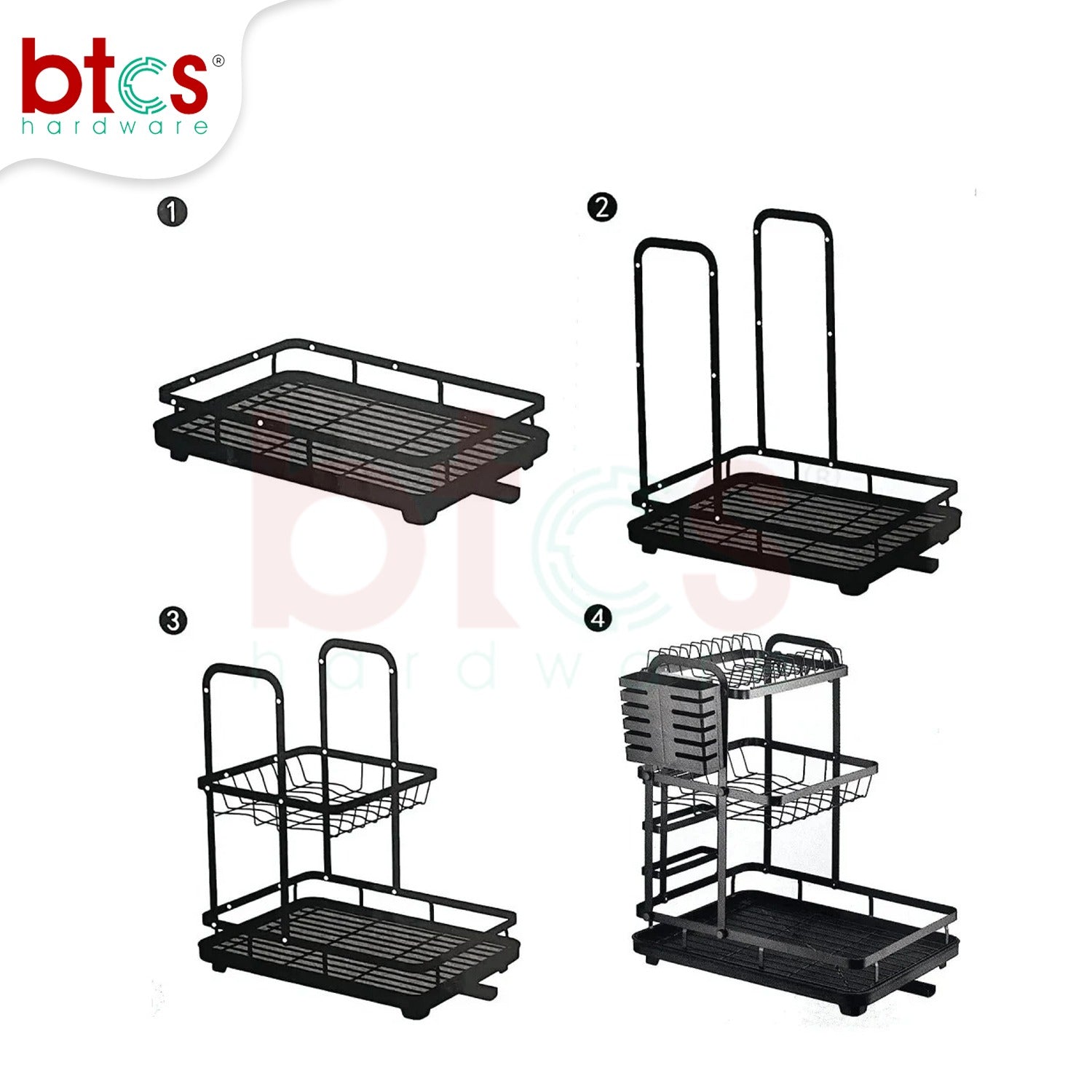 Dish Drying Rack 3-Tier