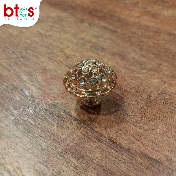 Gold-Tone Cabinet Knob