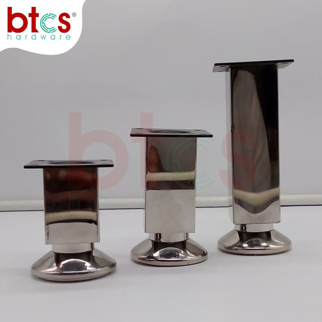 Square Stainless Steel Furniture Leg