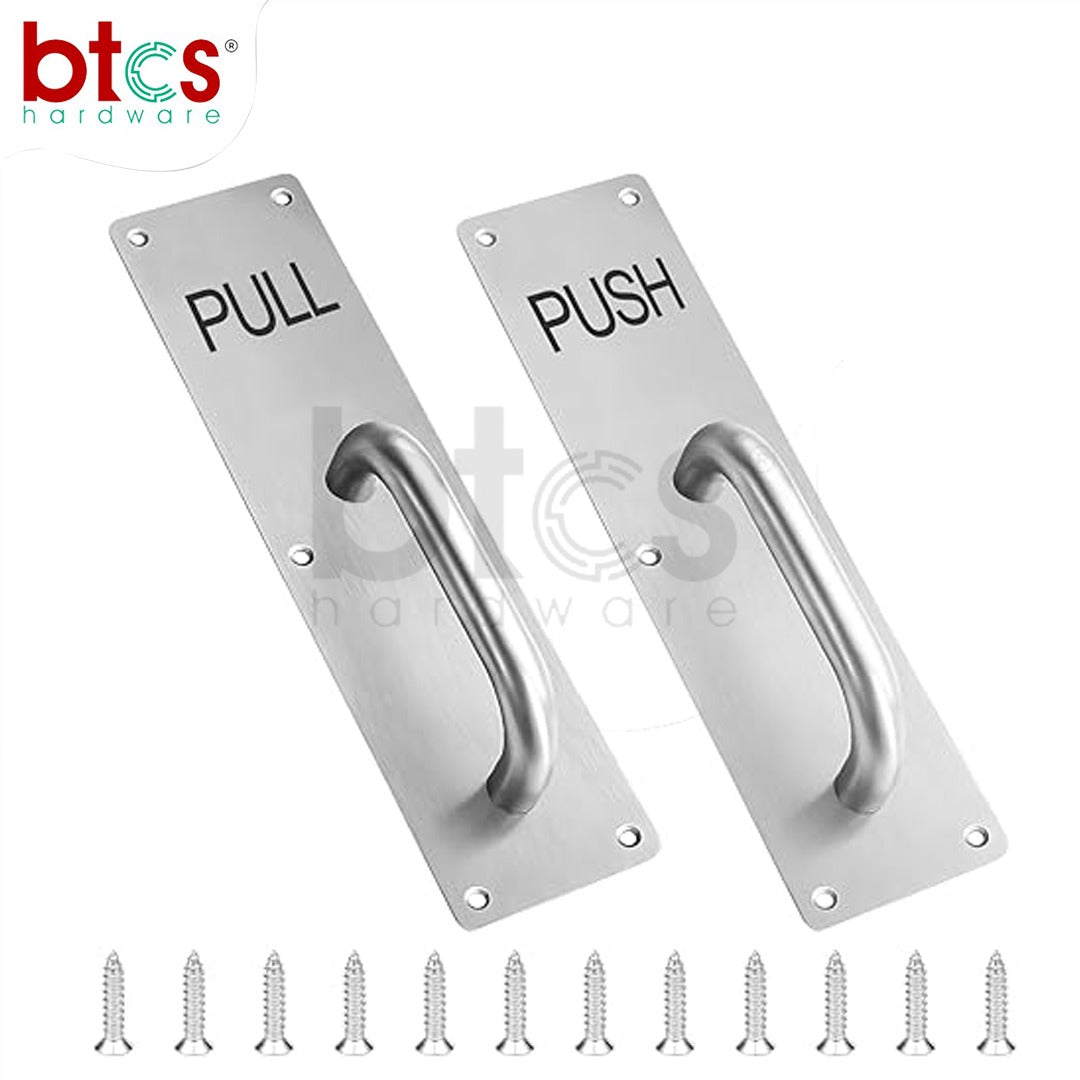 Stainless Steel Push Pull Door Handles – BTC Hardware