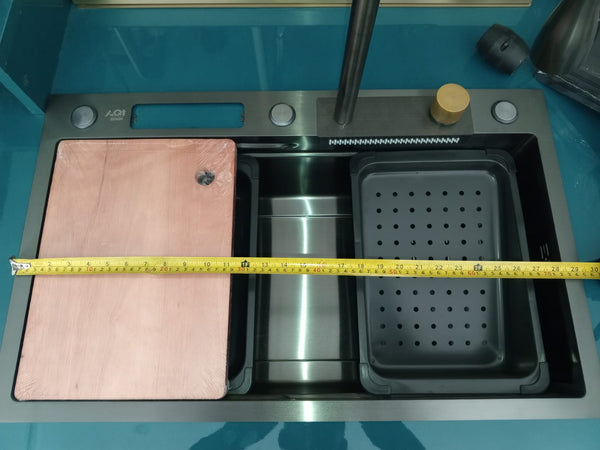 Stainless Steel single Bowl Multifunction Kitchen Sink