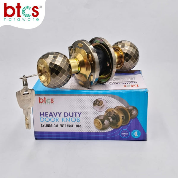 5798 XL AB/PB Heavy Round Lock