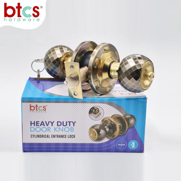 5798 XL AB/PB Heavy Round Lock