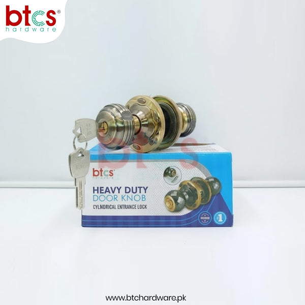 5893 XL AB/GP Heavy Round Lock