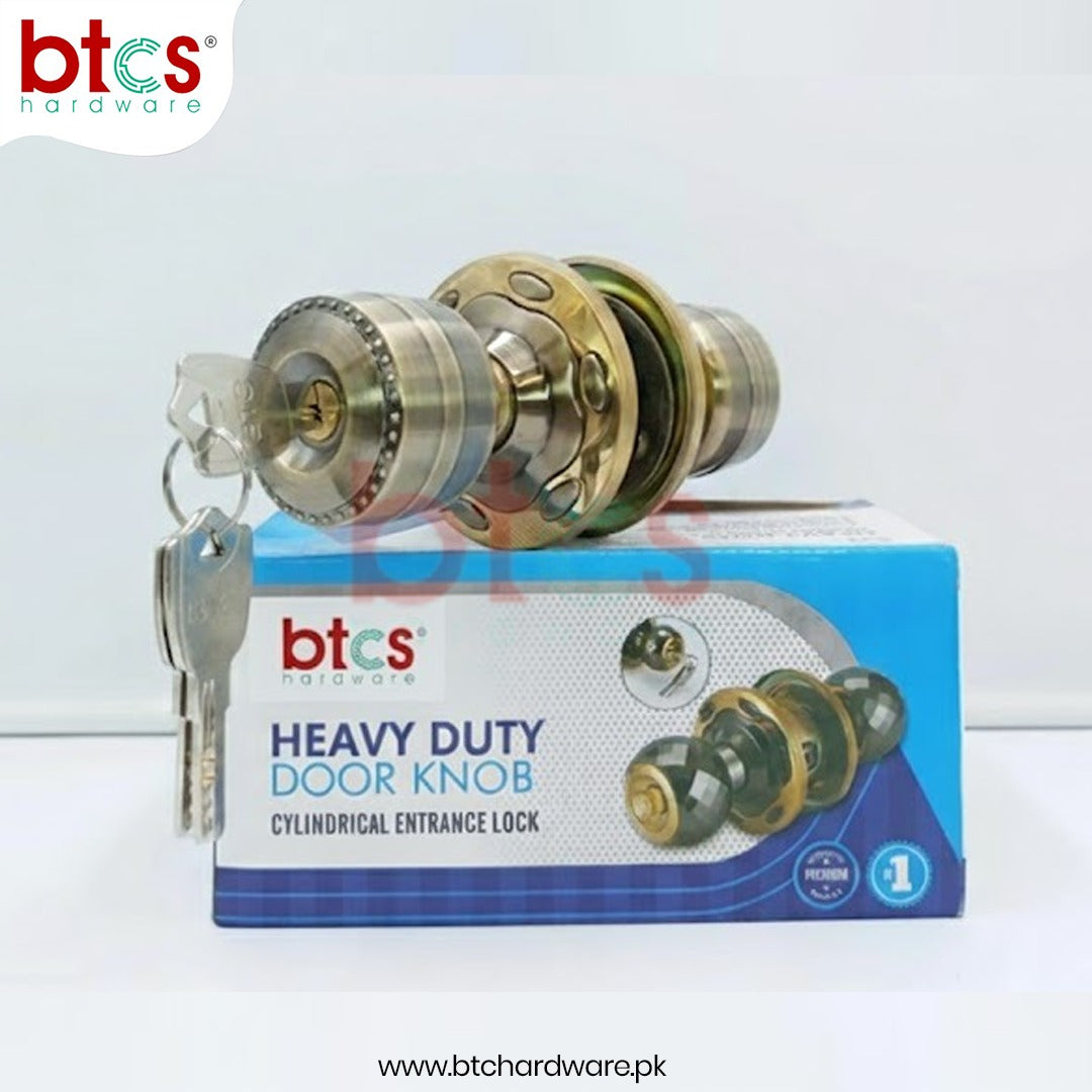 5892 XL AB/GP Heavy Round Lock