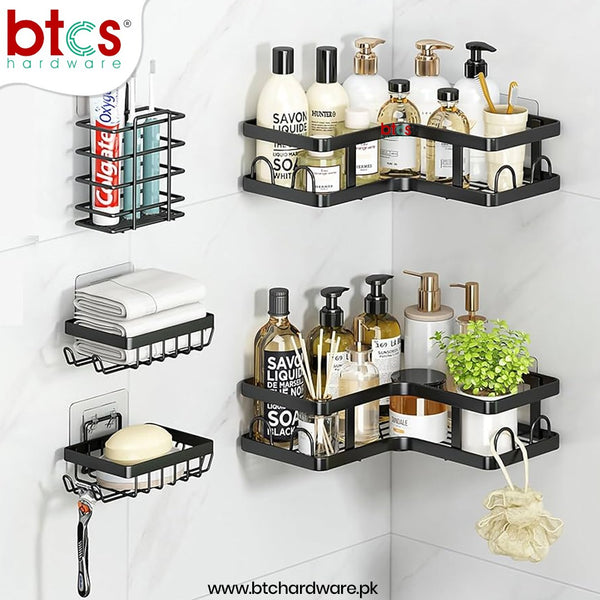 5-Piece Bathroom Organizer Set