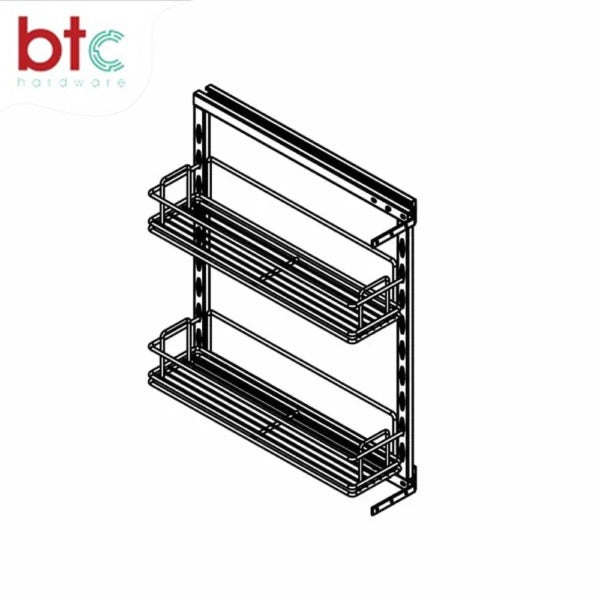 Slim Spice Rack Base Channel PTJ023