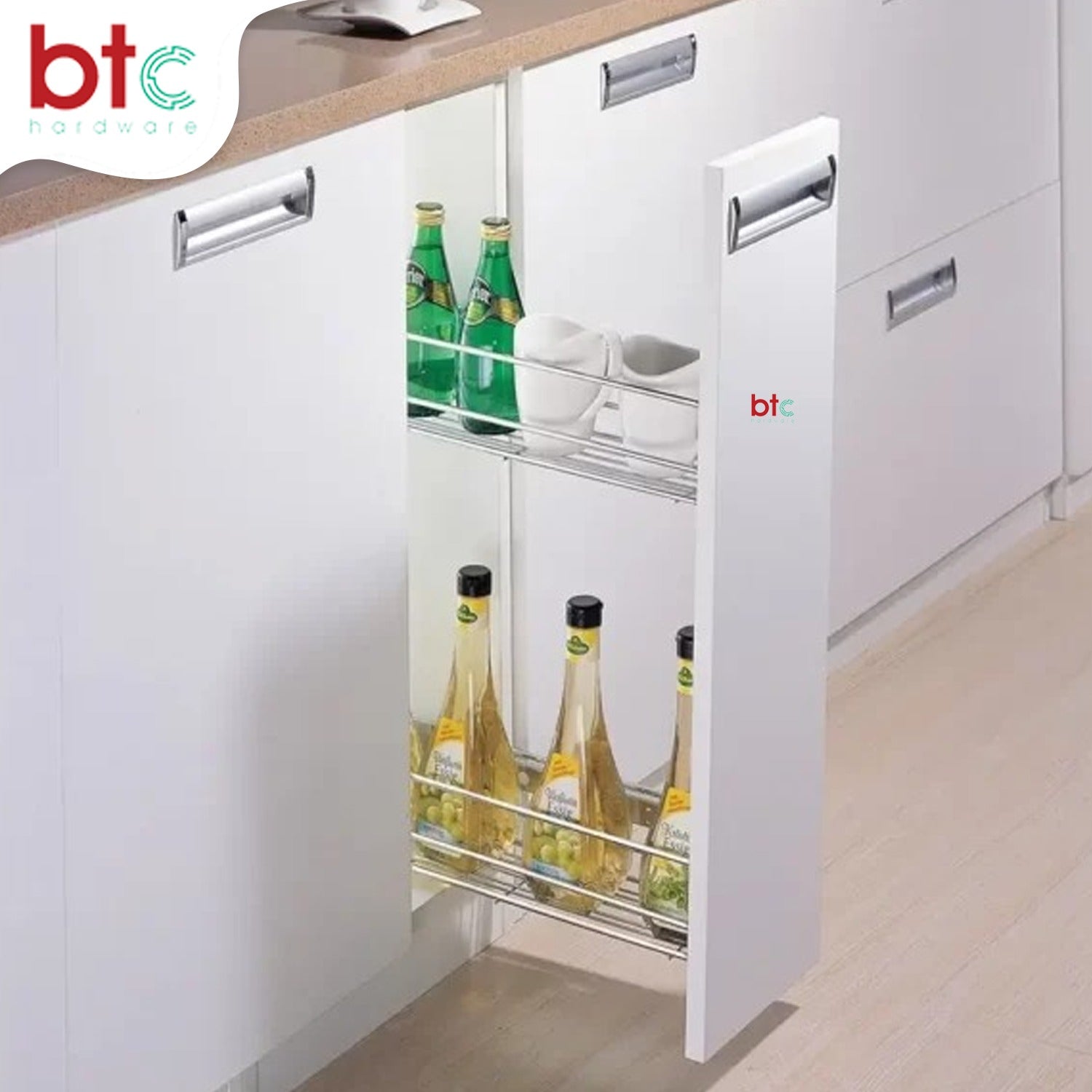 Pull Out Side Bottle Rack PTJ009I