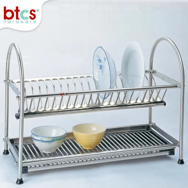 2 Tier Stainless steel Dish rack Wellmax