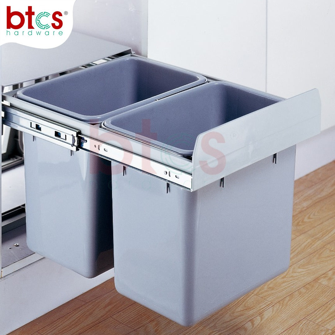 CLG026 Double Bucket Pull-Out Waste Bin (2x8L)