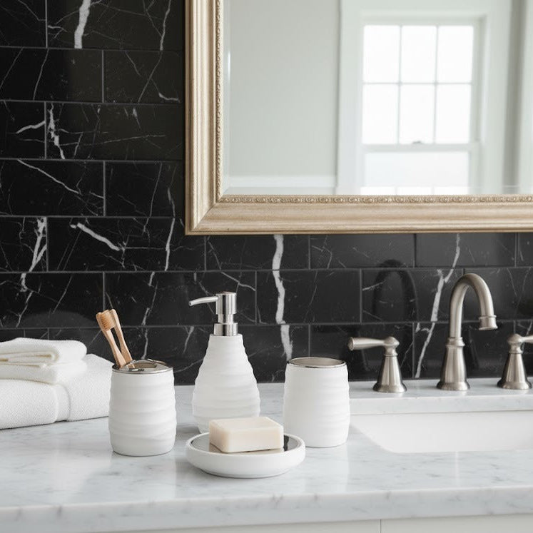 Premium Hard Plastic Countertop Set