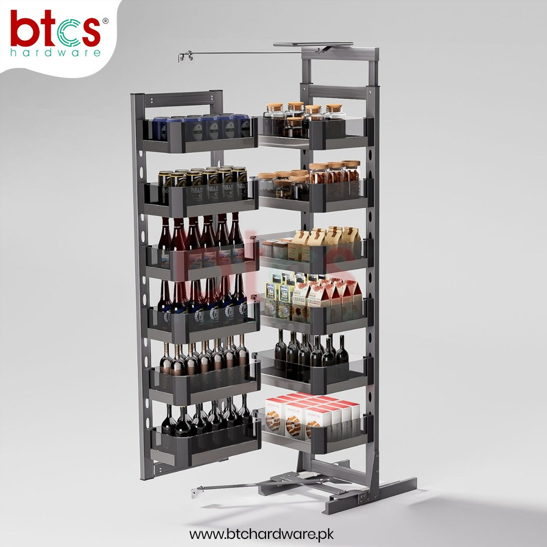 Glass Fridge Storage System